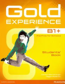 Gold Experience B1+ Students Book+DVD'