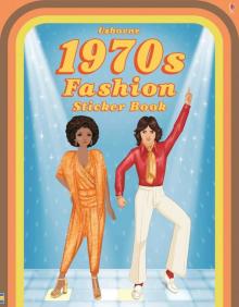 Historical Sticker Dolly Dressing 1970s Fashion'