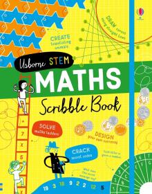 Usborne STEM: Maths Scribble book  (HB)
