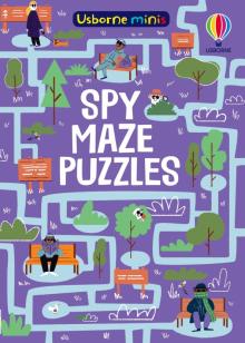 Usborne Minis: Spy Maze Puzzles