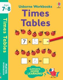 Usborne Workbooks: Times Tables 7-8