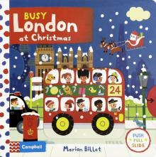 Busy London at Christmas (board book)