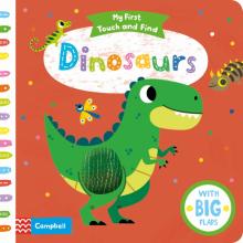 My First Touch and Find: Dinosaurs  (board book)