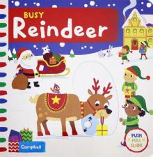 Busy Reindeer  (board bk)