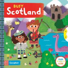 Busy Scotland  (board book)