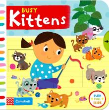 Busy Kittens  (board book)