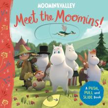 Meet the Moomins! - A Push, Pull and Slide board