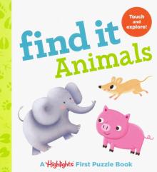 Find It Animals  (board book)