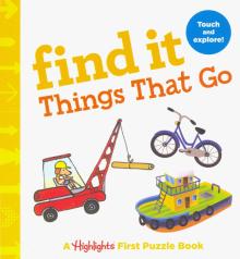 Find It Things That Go  (board book)