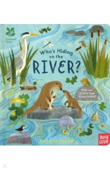 Whos Hiding on the River? (board book)'