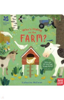 Whos Hiding on the Farm?  (board book)'