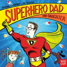 Superhero Dad and Daughter  (board bk)