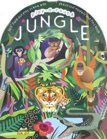 Play-a-Round Jungle  (board book)