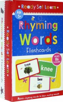 Ready Set Learn Rhyming Words Flashcards