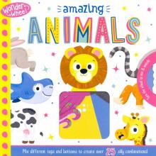 Wonder Wheel: Amazing Animals (board book)