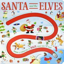 Santa and the Elves (board book)