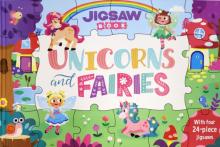 Jigsaw Book: Unicorns and Fairies (board book)