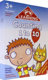 First Time Learning 3+ Pack – 8 workbooks