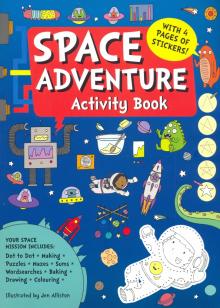 Space Adventure Activity Book