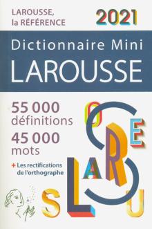 Mini Dictionnaire de Francais 2021