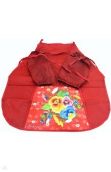 Фартук с карм АНЮТИНЫ ГЛАЗКИ с нарук. (Арт.Ф-8898)