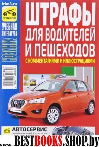 Штрафы для водителей и пешеходов с комм. и ил.2016