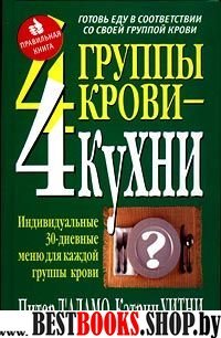 4 группы крови - 4 кухни