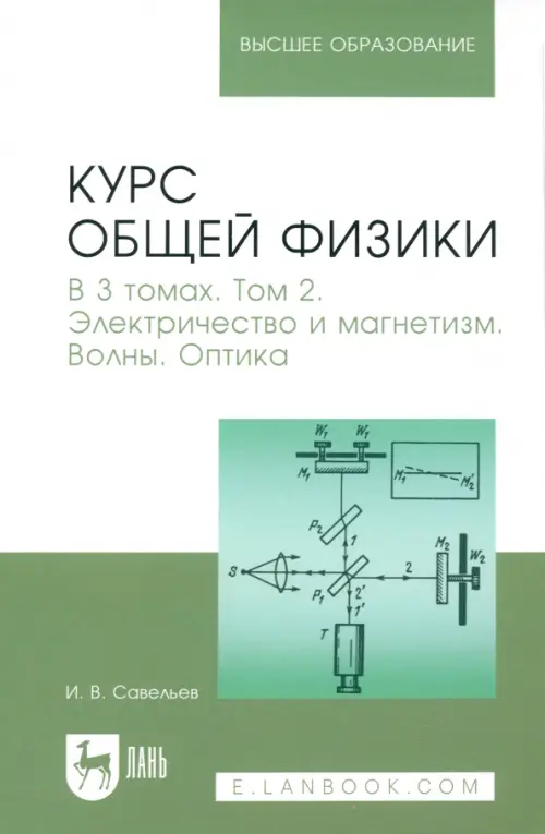 Курс общей физики. Том 2. Электричество и магнетизм. Волны. Оптика. Учебник