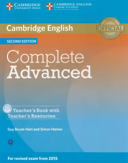 Complete Advanced. Teacher's Book with Teacher's Resources CD-ROM