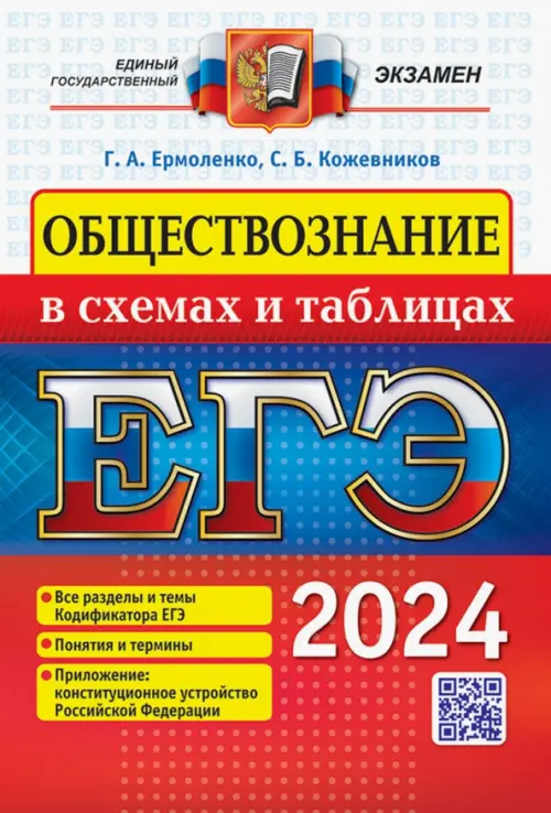 ЕГЭ 2024. Обществознание в схемах и таблицах. Все разделы и темы Кодификатора ЕГЭ. Понятия и термины