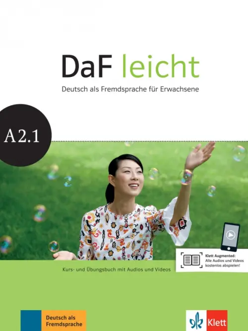 DaF leicht A2.1. Deutsch als Fremdsprache für Erwachsene. Kurs- und Übungsbuch mit Audios und Videos