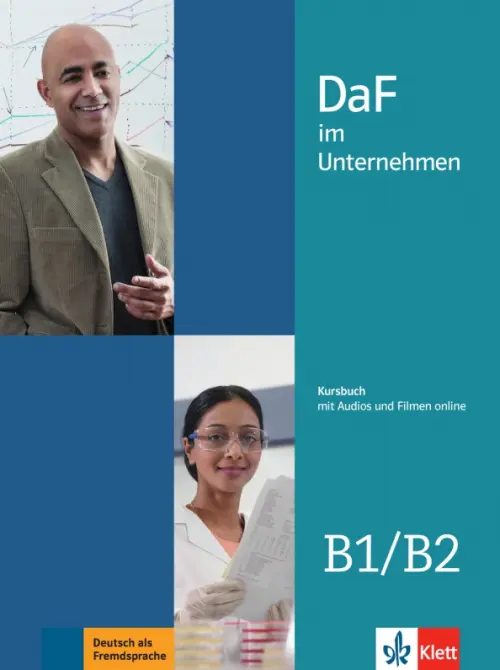 DaF im Unternehmen B1-B2. Kursbuch mit Audios und Filmen