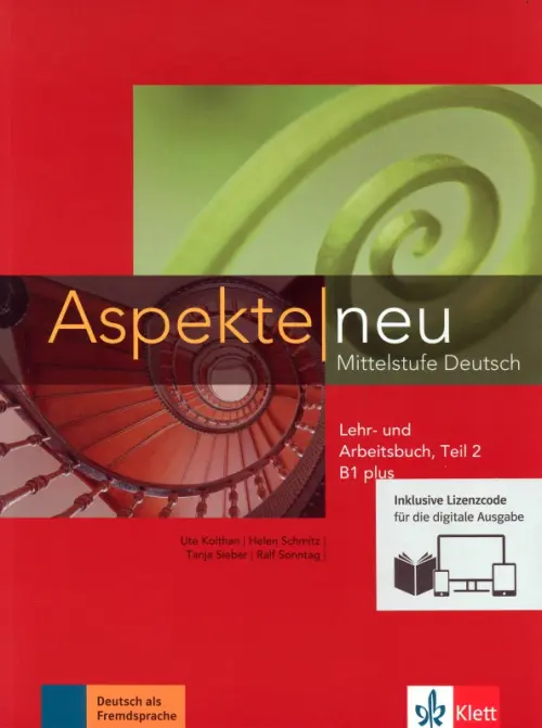 Aspekte neu. B1 plus. Lehr- und Arbeitsbuch. Teil 2. Mittelstufe Deutsch