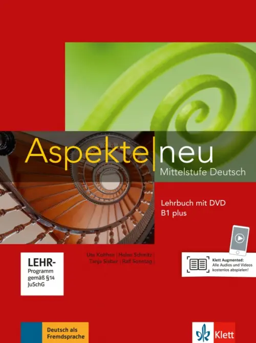 Aspekte neu. B1 plus. Lehrbuch mit DVD. Mittelstufe Deutsch