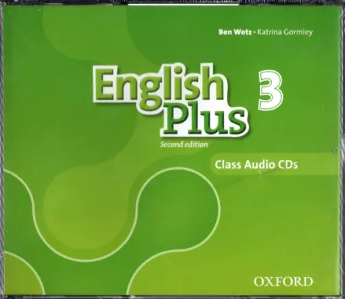 CD-ROM. English Plus. Level 3. Class Audio CDs