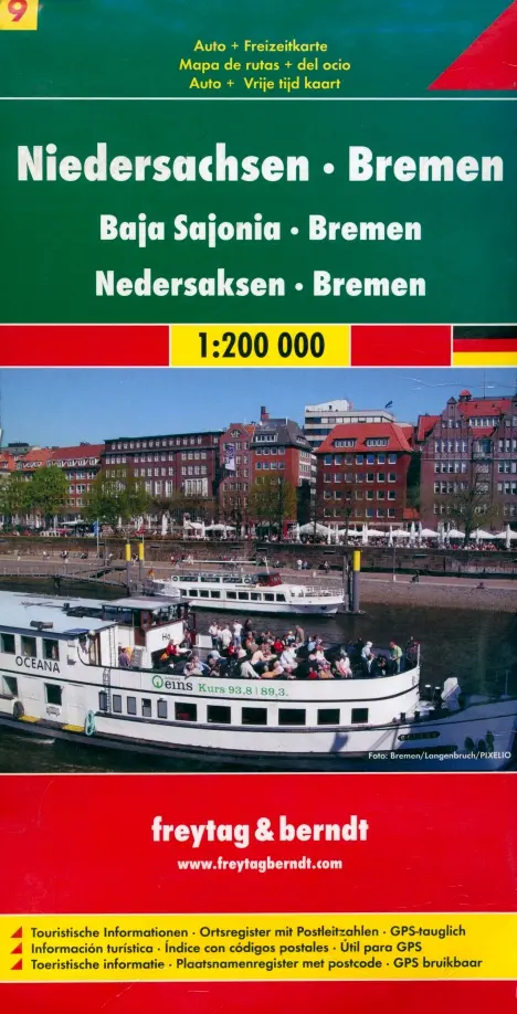 Lower Saxony - Bremen. 1:200 000