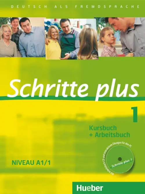 Schritte plus 1. Kursbuch + Arbeitsbuch mit Audio-CD zum Arbeitsbuch und interaktiven Übungen