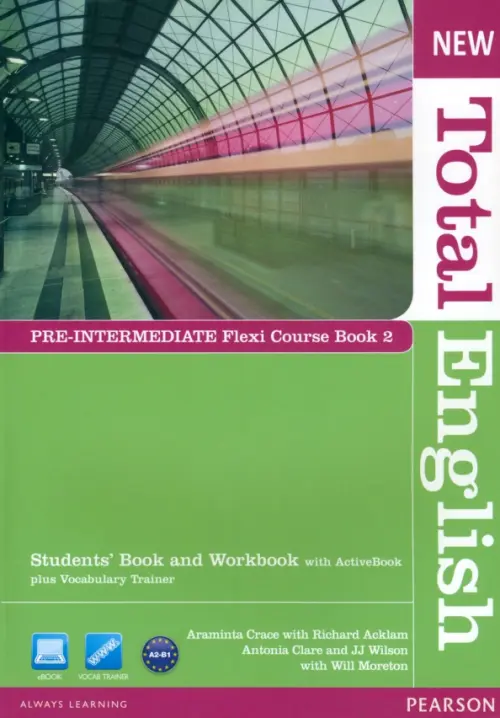 New Total English. Pre-Intermediate. Flexi Course book 2. Students' Book + Workbook with Active Book