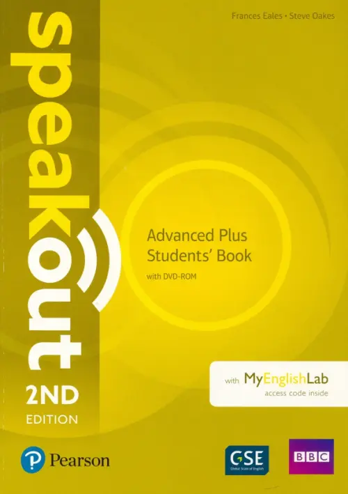 Speakout. Advanced Plus. Students' Book + DVD + MyEnglishLab