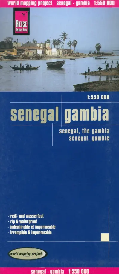 Senegal, Gambia 1: 550000