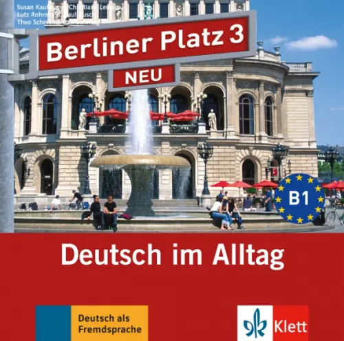 Berliner Platz 3 NEU B1. 2 Audio-CDs zum Lehrbuch