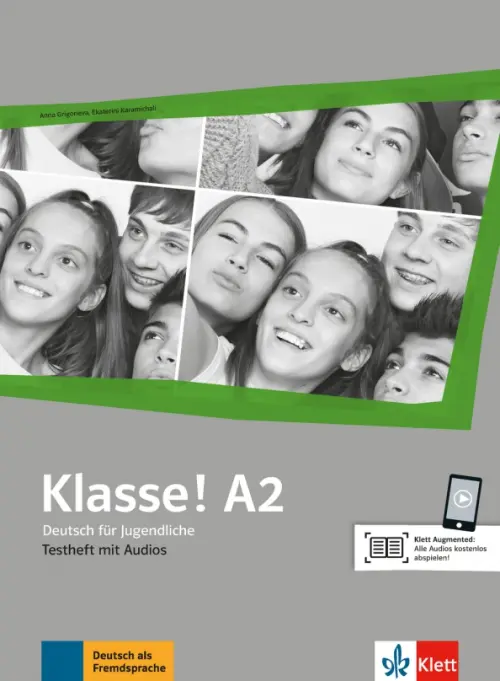 Klasse! A2. Deutsch für Jugendliche. Testheft mit Audios