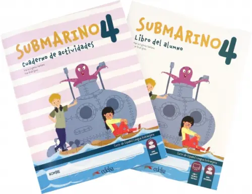 Submarino 4. Pack. Libro del alumno + Cuaderno de actividades