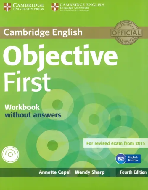 Objective First. Workbook without Answers (+ Audio CD)