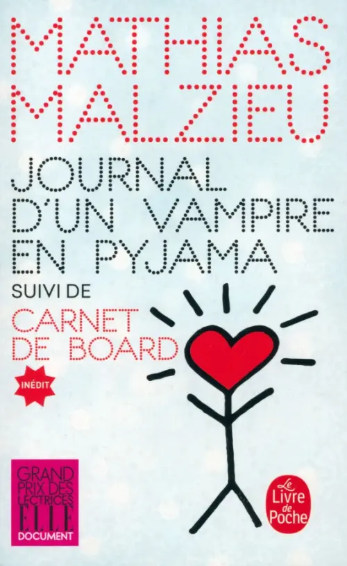 Journal d'un vampire en pyjama. Carnet de board