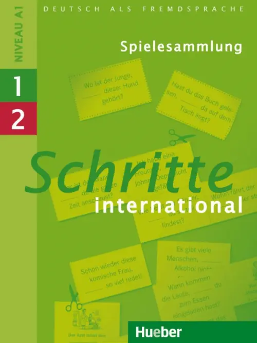 Schritte international 1+2. Spielesammlung zu Band 1 und 2. Deutsch als Fremdsprache