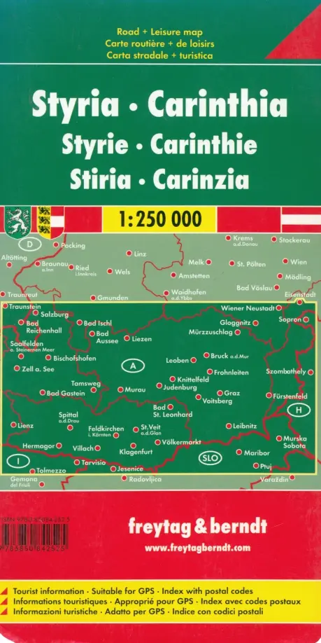 Styria - Carinthia. 1:250 000