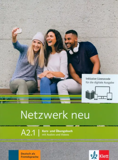 Netzwerk neu A2.1. Deutsch als Fremdsprache. Kurs- und Übungsbuch mit Audios und Videos