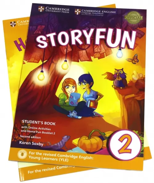 Storyfun for Starters. Level 2. Student's Book with Online Activities and Home Fun Booklet 2 (количество томов: 2)