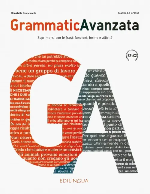 GrammaticAvanzata: Libro B2+/C2